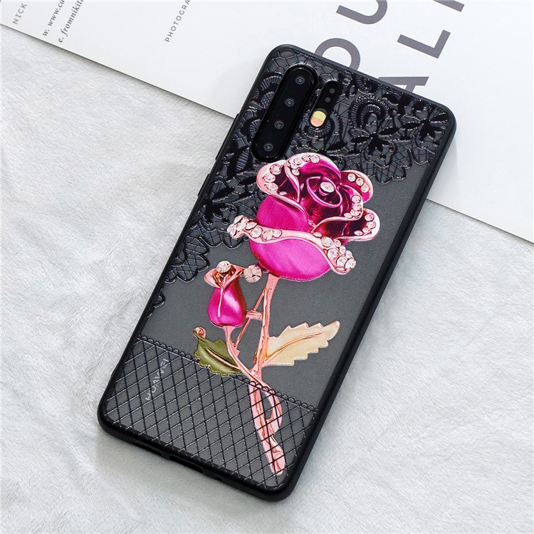 huawei p30 coque fleur rose huawei p30 coque fleur rose