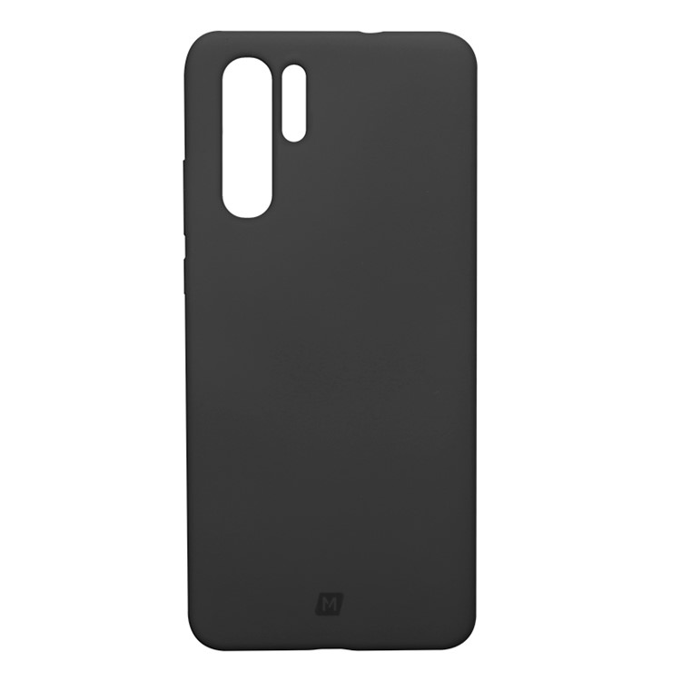 MOMAX Soft Liquid Silicone Protection Mobile Phone Case for Huawei P30 Pro - Black-1