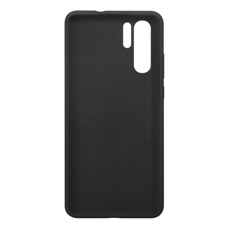 MOMAX Soft Liquid Silicone Protection Mobile Phone Case for Huawei P30 Pro - Black-4