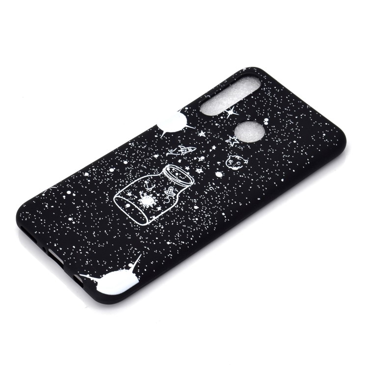 Matte Pattern Printing TPU Mobile Phone Shell for Huawei P30 Lite - Wishing Bottle-3