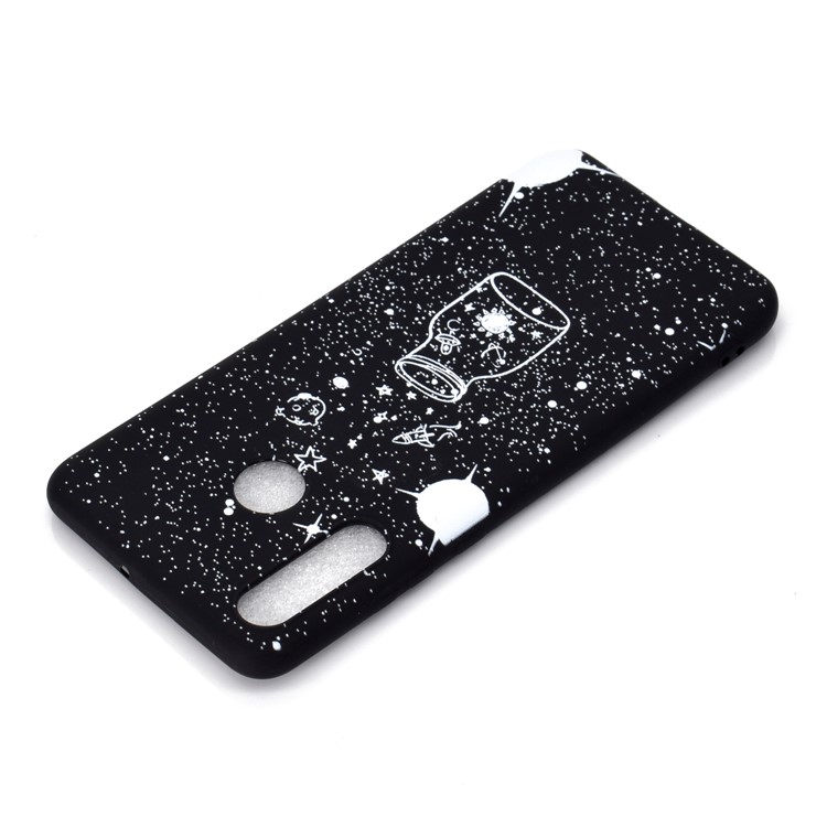 Matte Pattern Printing TPU Mobile Phone Shell for Huawei P30 Lite - Wishing Bottle-4