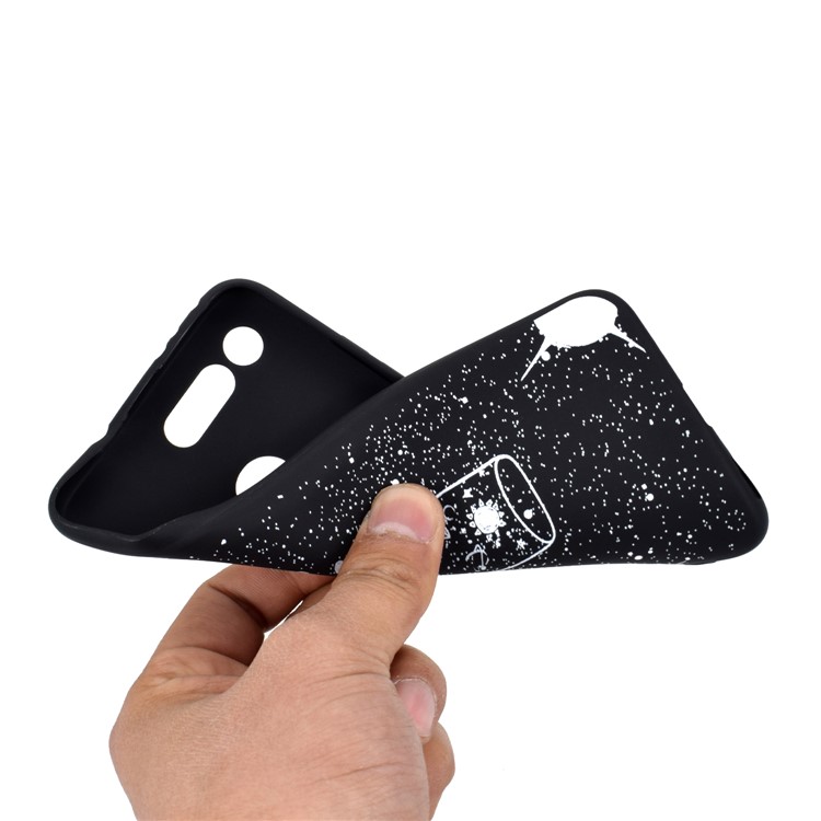 Matte Pattern Printing TPU Mobile Phone Shell for Huawei P30 Lite - Wishing Bottle-5