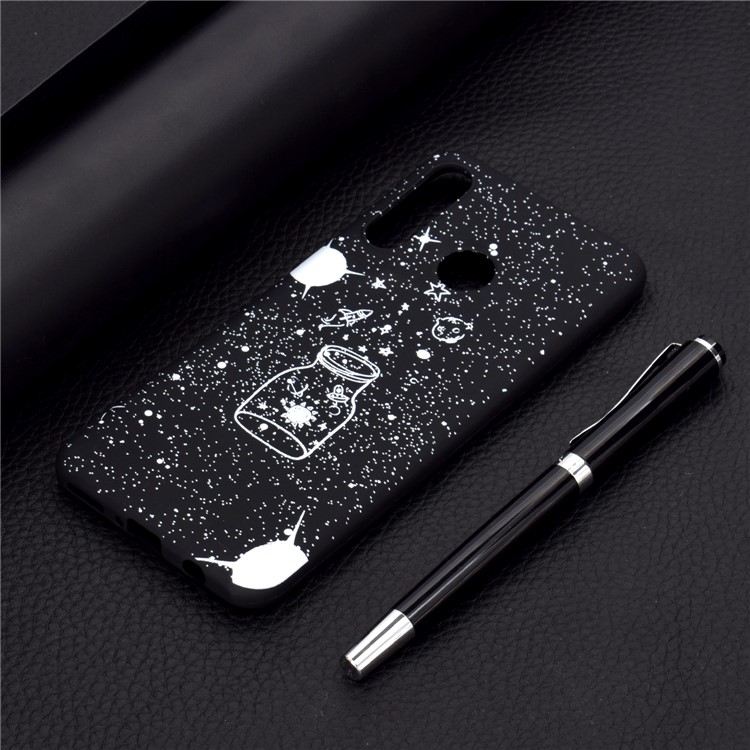 Matte Pattern Printing TPU Mobile Phone Shell for Huawei P30 Lite - Wishing Bottle-6
