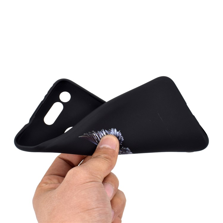 Matte Pattern Printing TPU Mobile Phone Shell for Huawei P30 Lite - Wings-5