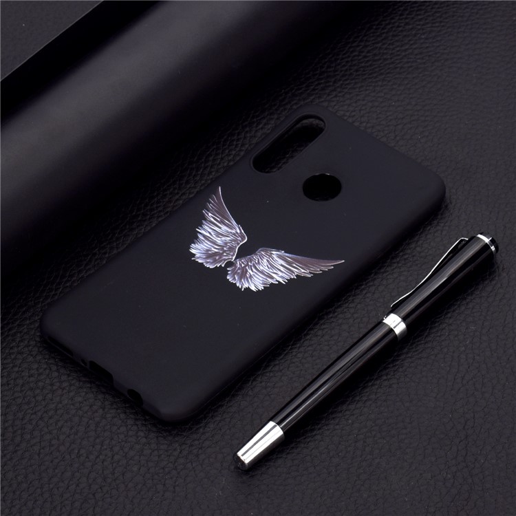 Matte Pattern Printing TPU Mobile Phone Shell for Huawei P30 Lite - Wings-6
