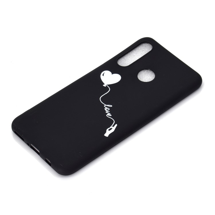Matte Pattern Printing TPU Mobile Phone Shell for Huawei P30 Lite - Heart and Love-3