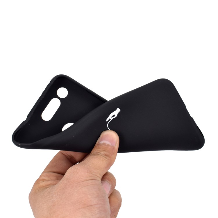 Matte Pattern Printing TPU Mobile Phone Shell for Huawei P30 Lite - Heart and Love-5