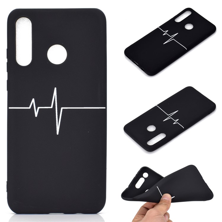 Patrón Mate Que Imprime La Cáscara Del Teléfono Móvil De TPU Para Huawei P30 Lite - ECG-1