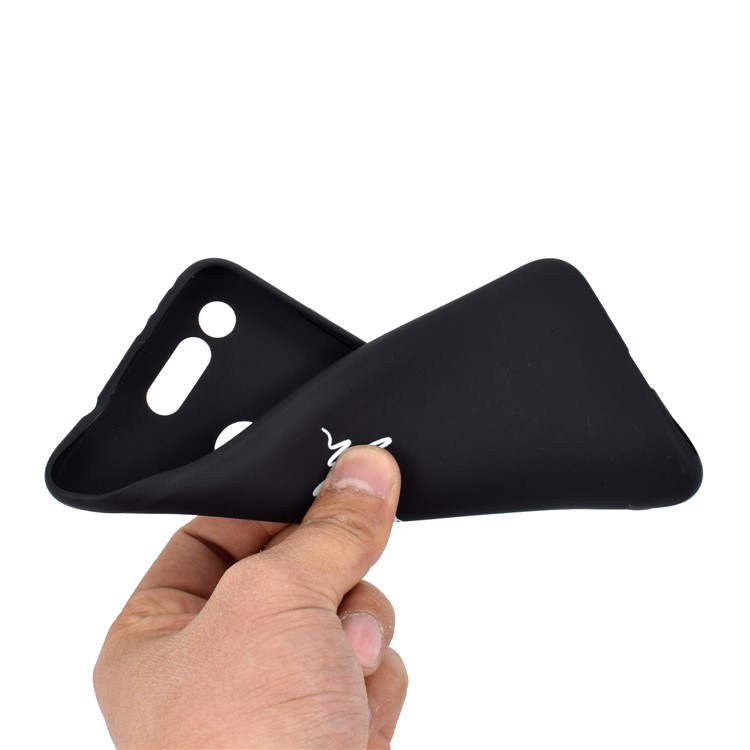 Matte Pattern Printing TPU Mobile Phone Shell for Huawei P30 Lite - Heart-5