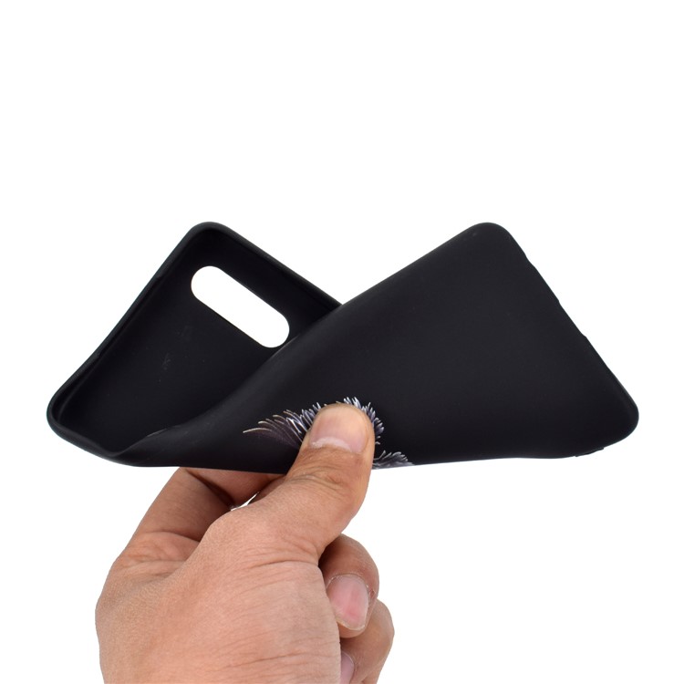 Matte Pattern Printing TPU Cell Phone Case for Huawei P30 - Wings-5