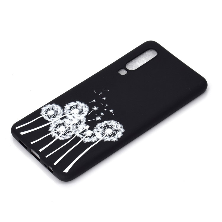 Matte Pattern Printing TPU Cell Phone Case for Huawei P30 - Dandelion-3