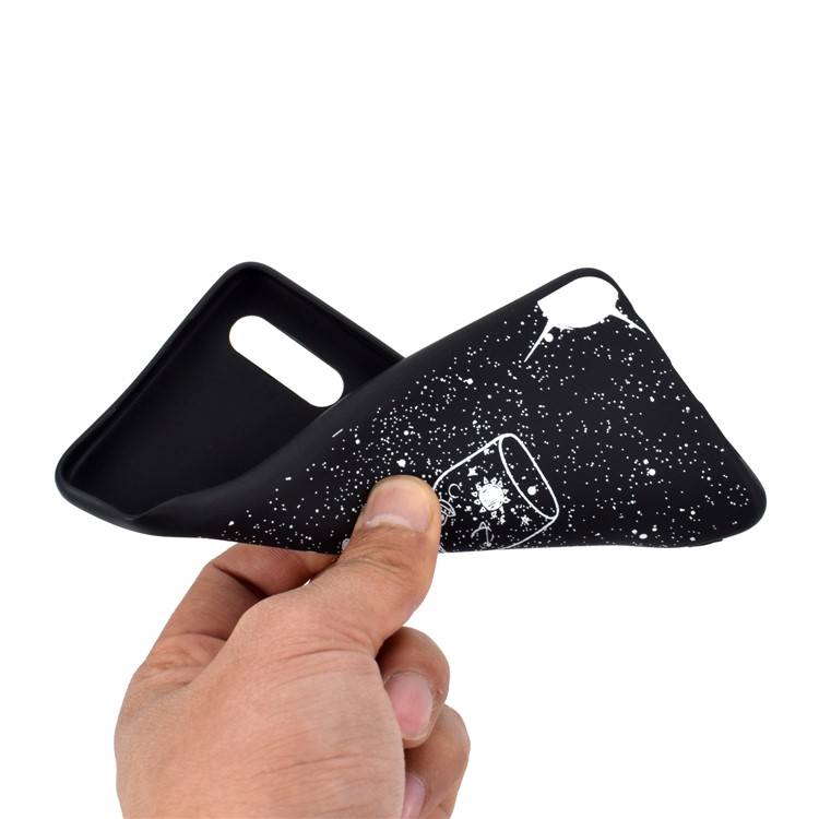 Matte Pattern Printing TPU Cell Phone Case for Huawei P30 - Wishing Bottle-5