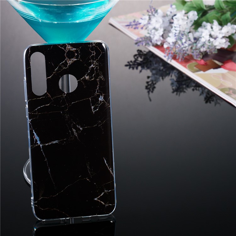 Caja De TPU De Mármol Modelo IMD Para Huawei P30 Lite - Estilo A-5