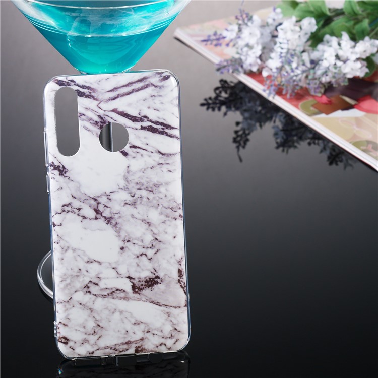 Modello di Marmo IMD TPU Case Per Huawei P30 Lite - Stile C