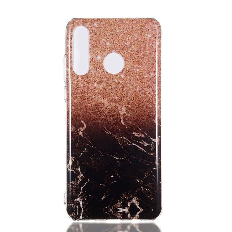 Marble Pattern IMD TPU Case for Huawei P30 Lite - Style D-2