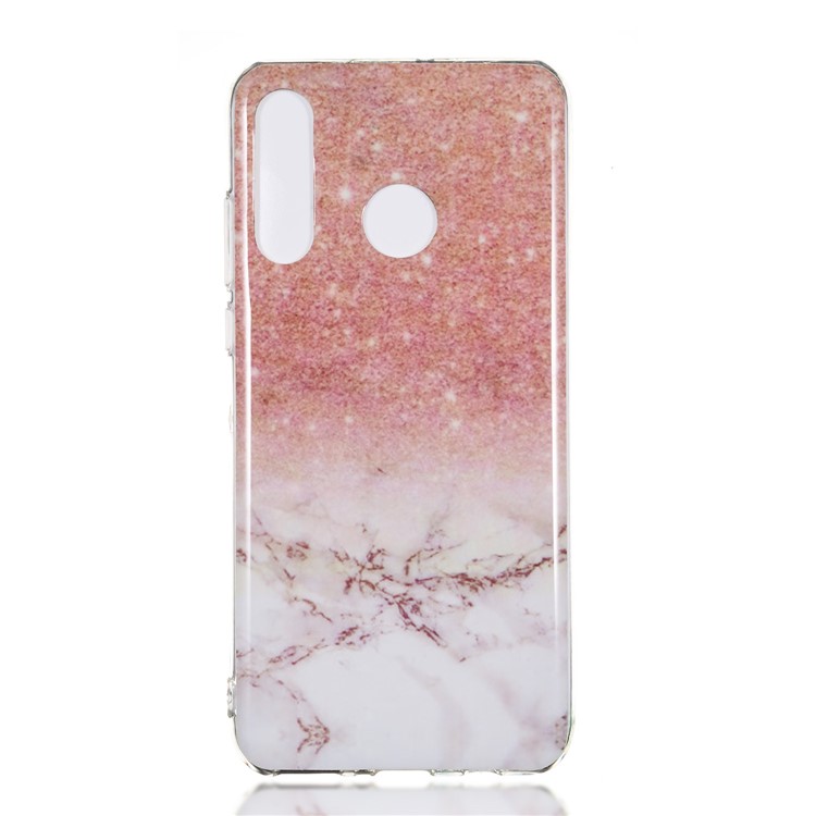 Marble Pattern IMD TPU Case for Huawei P30 Lite - Style E-2