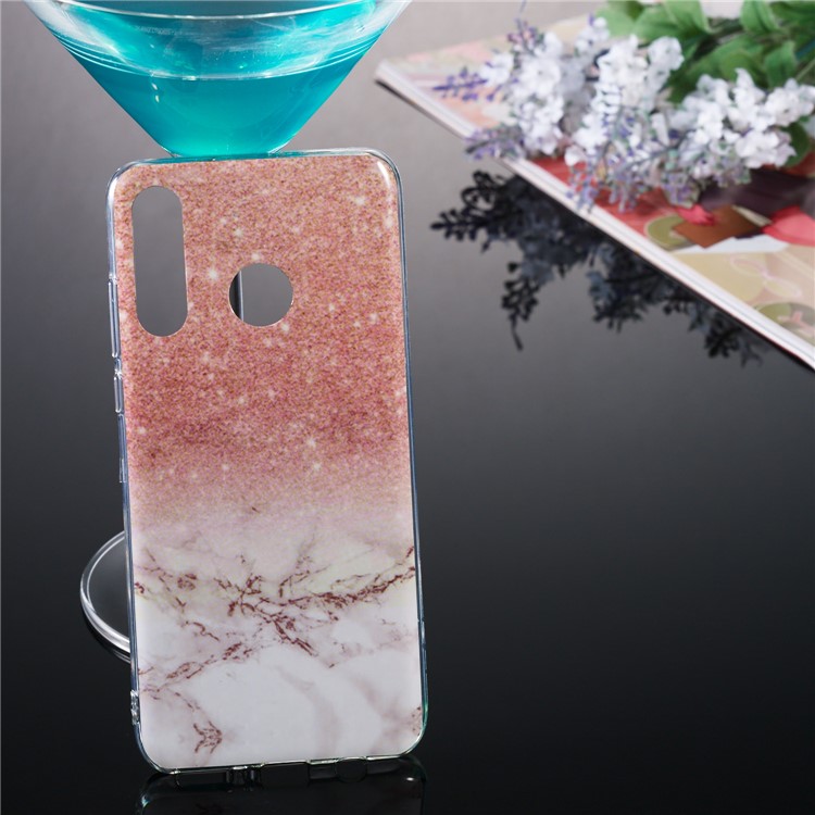 Marble Pattern IMD TPU Case for Huawei P30 Lite - Style E-5