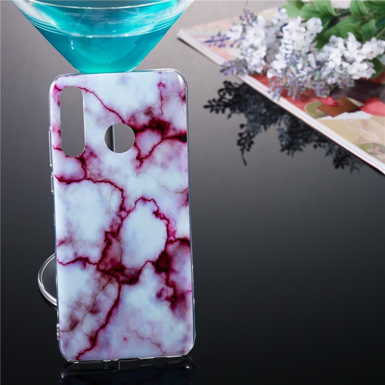 Marble Pattern IMD TPU Case for Huawei P30 Lite - Style K-5