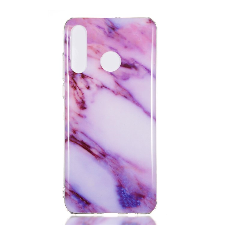 Marble Pattern IMD TPU Case for Huawei P30 Lite - Style L-2