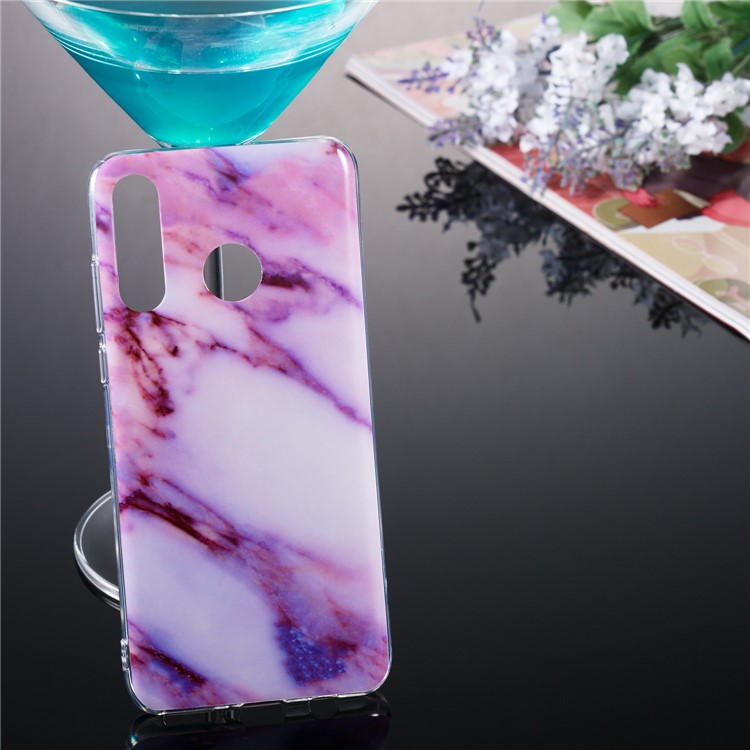Marble Pattern IMD TPU Case for Huawei P30 Lite - Style L-5