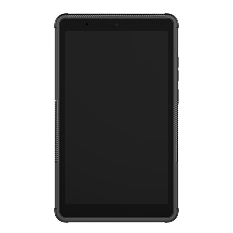 2-in-1 Tyre Pattern PC TPU Hybrid Case with Kickstand for Huawei MediaPad T3 7.0 Wi-Fi (BG2-W09) - Black-5