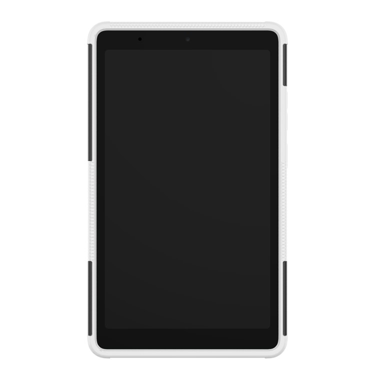 2-in-1 Tyre Pattern PC TPU Hybrid Case with Kickstand for Huawei MediaPad T3 7.0 Wi-Fi (BG2-W09) - White-5