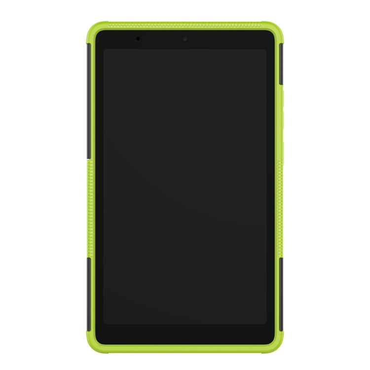 2-in-1 Tyre Pattern PC TPU Hybrid Case with Kickstand for Huawei MediaPad T3 7.0 Wi-Fi (BG2-W09) - Green-5
