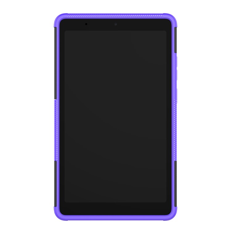 2-in-1 Tyre Pattern PC TPU Hybrid Case with Kickstand for Huawei MediaPad T3 7.0 Wi-Fi (BG2-W09) - Purple-6
