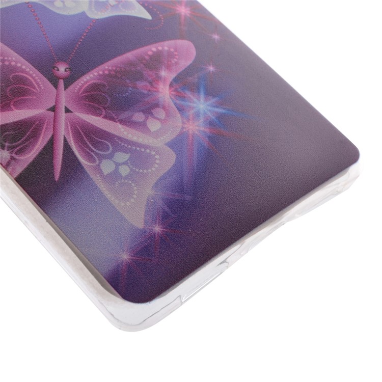 Slim TPU Case for Huawei P9 Lite - Vivid Butterflies-2