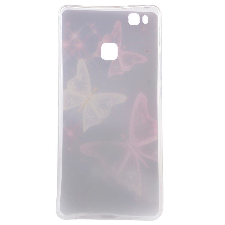 Slim TPU Case for Huawei P9 Lite - Vivid Butterflies-4