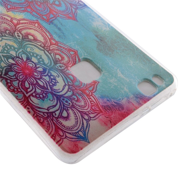 Slim TPU Case for Huawei P9 Lite - Henna Lotus-2