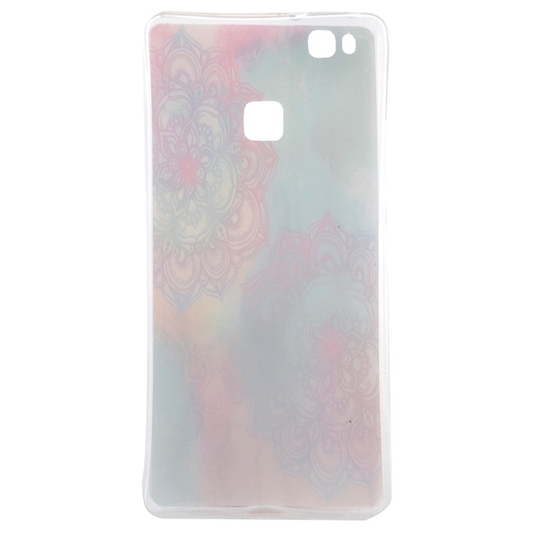 Slim TPU Case for Huawei P9 Lite - Henna Lotus-4