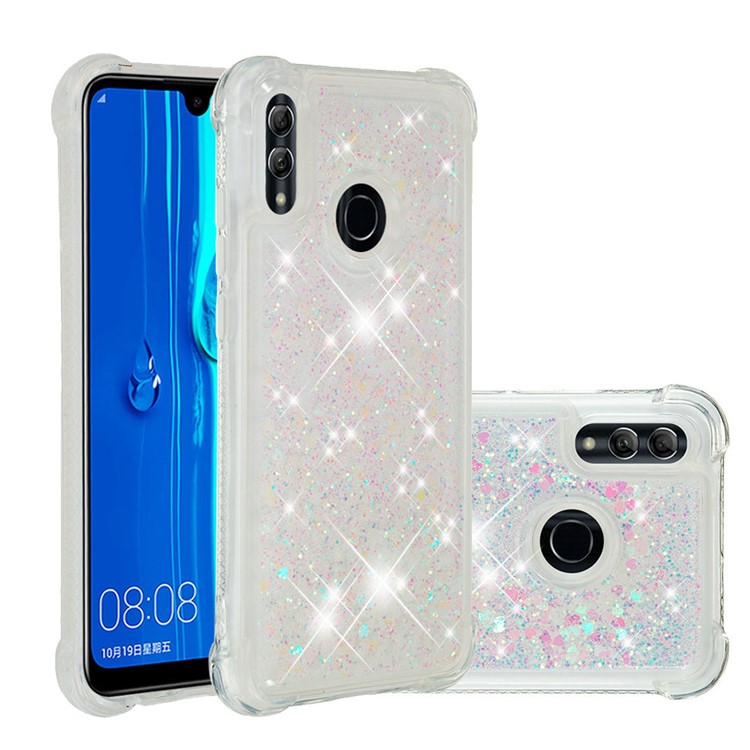 Dynamic Quicksand Shock-absorbing TPU Back Shell for Huawei Honor 10 Lite/P Smart (2019) - Multi-color-1
