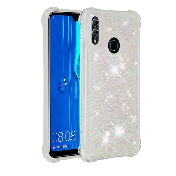Dynamic Quicksand Shock-absorbing TPU Back Shell for Huawei Honor 10 Lite/P Smart (2019) - Multi-color-3