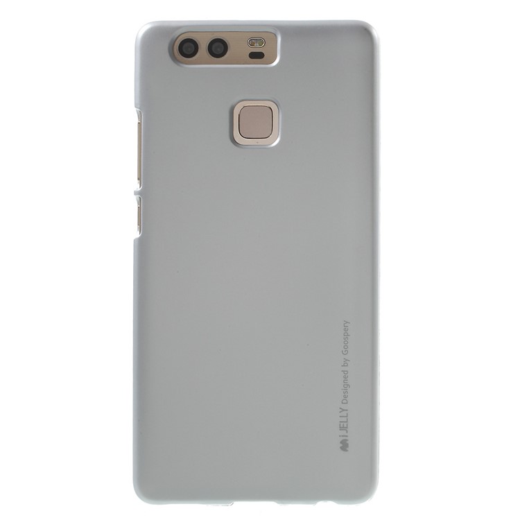 MERCURY GOOSPERY i JELLY for Huawei P9 Metallic Finish TPU Cover - Silver-2