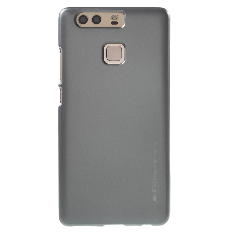 MERCURY GOOSPERY i JELLY for Huawei P9 Metallic Finish TPU Shell - Grey-2