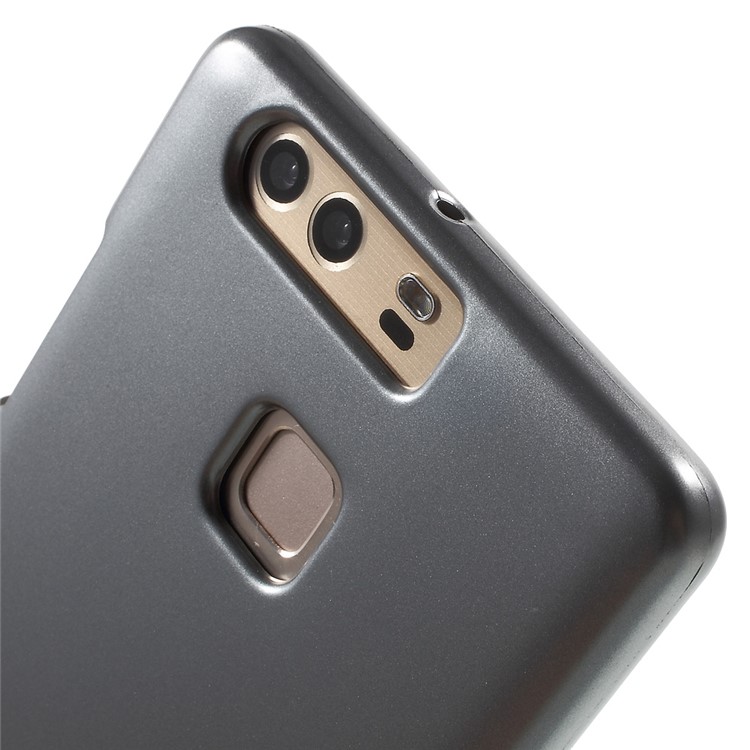 MERCURY GOOSPERY i JELLY for Huawei P9 Metallic Finish TPU Shell - Grey-5