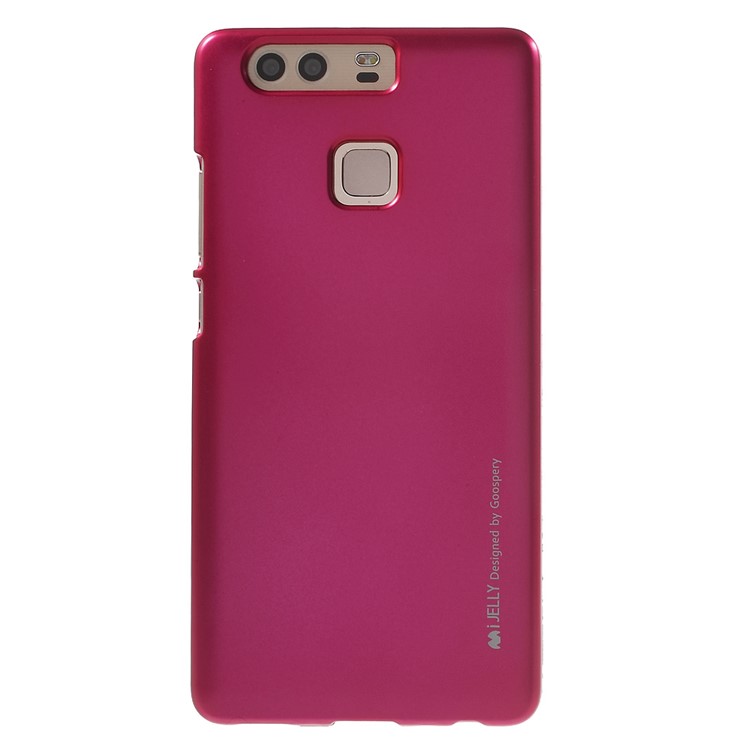 MERCURY GOOSPERY i JELLY for Huawei P9 Metallic Finish TPU Back Cover - Rose-2
