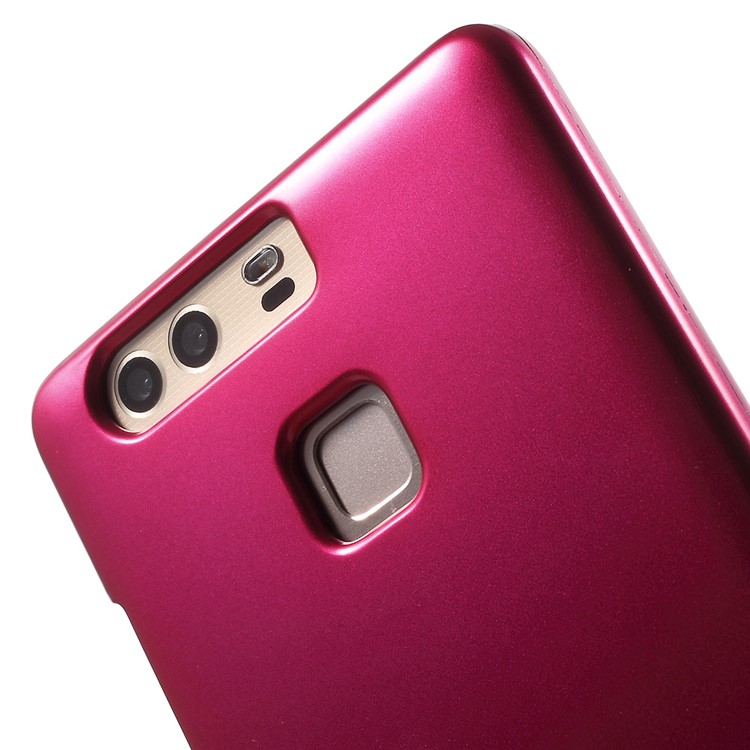 MERCURY GOOSPERY i JELLY for Huawei P9 Metallic Finish TPU Back Cover - Rose-5