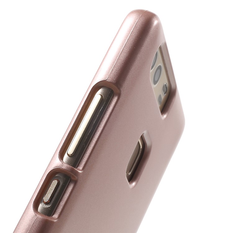 MERCURY GOOSPERY i JELLY for Huawei P9 Metallic Finish TPU Back Shell - Rose Gold-7