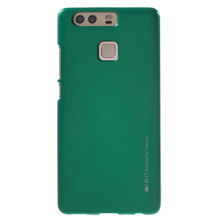 MERCURY GOOSPERY i JELLY for Huawei P9 Metallic Finish TPU Phone Cover - Green-2