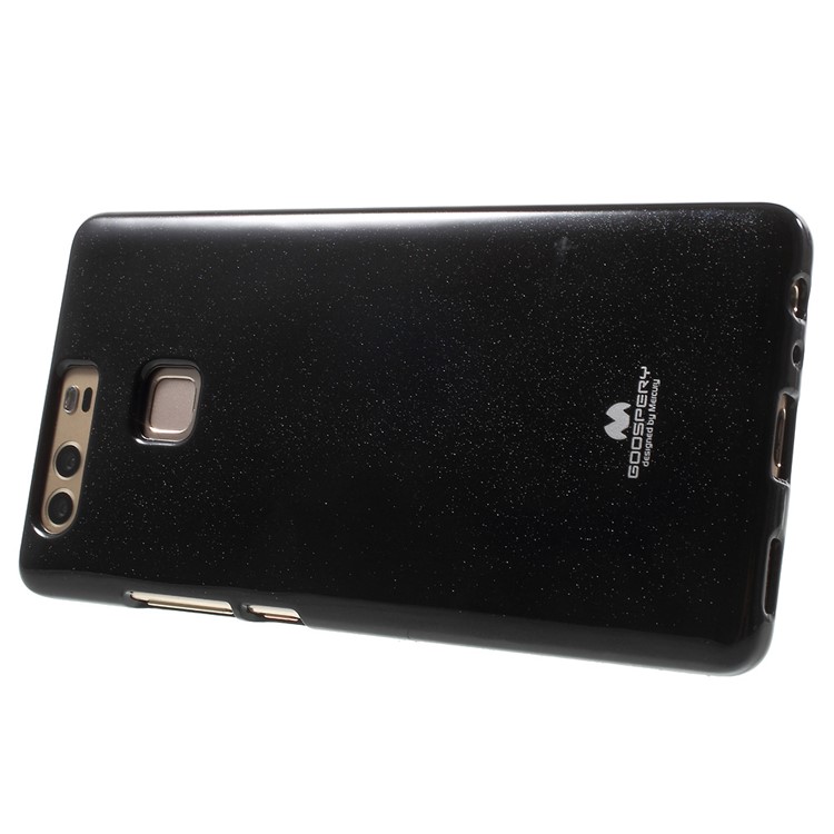 MERCURY GOOSPERY for Huawei P9 Flash Powder TPU Phone Case - Black-3