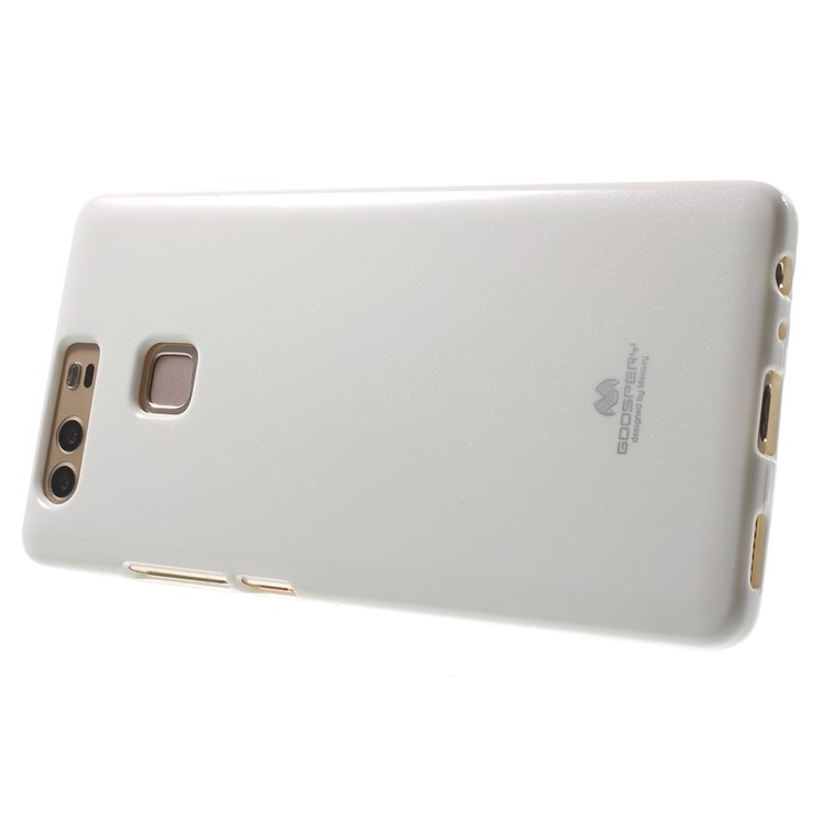 MERCURY GOOSPERY for Huawei P9 Flash Powder TPU Phone Cover - White-3