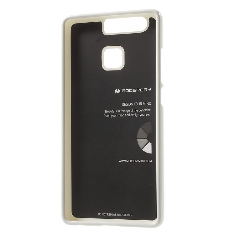 MERCURY GOOSPERY for Huawei P9 Flash Powder TPU Phone Cover - White-4