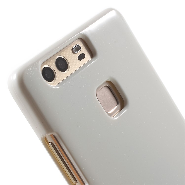 MERCURY GOOSPERY for Huawei P9 Flash Powder TPU Phone Cover - White-6