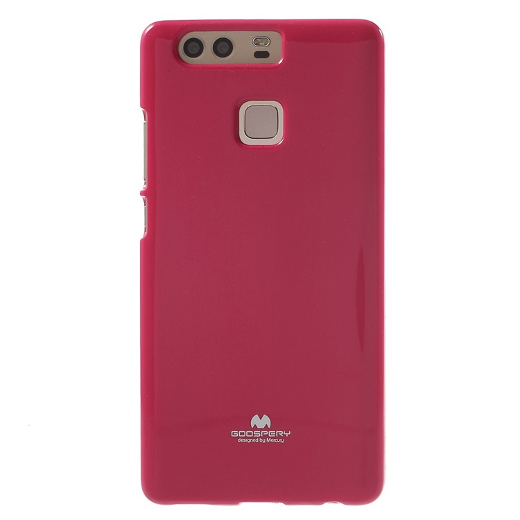 MERCURY GOOSPERY for Huawei P9 Flash Powder TPU Phone Shell - Rose-2