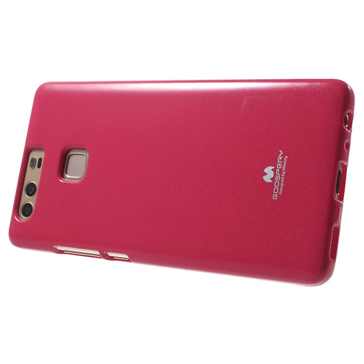 MERCURY GOOSPERY for Huawei P9 Flash Powder TPU Phone Shell - Rose-3