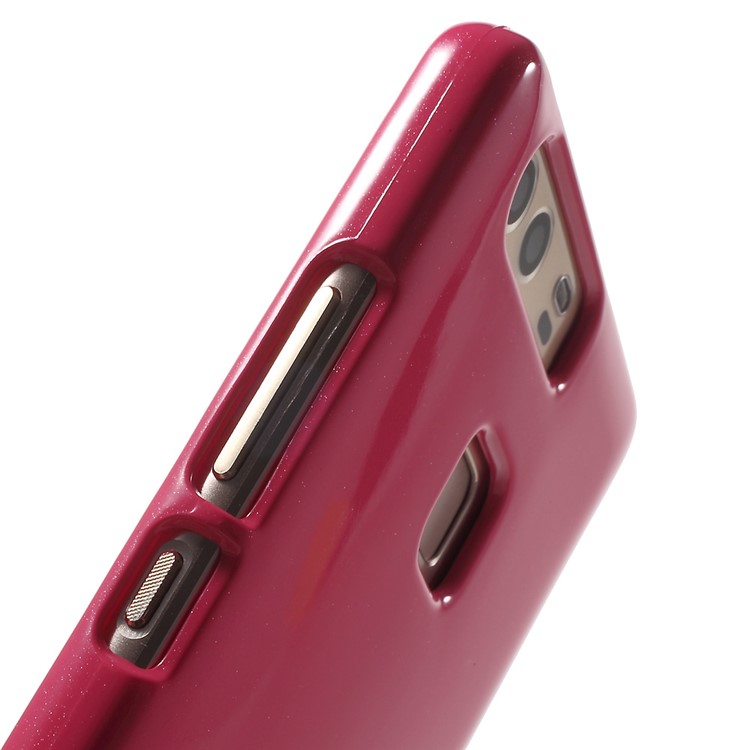 MERCURY GOOSPERY for Huawei P9 Flash Powder TPU Phone Shell - Rose-7