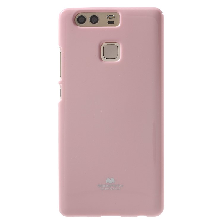 MERCURY GOOSPERY for Huawei P9 Flash Powder TPU Back Case - Pink-2