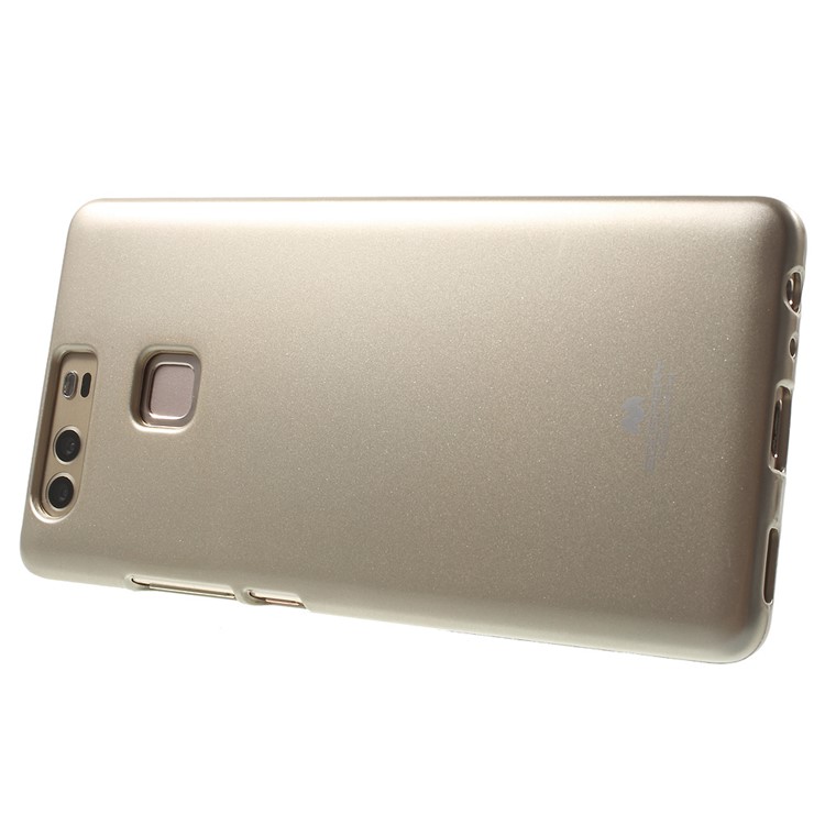 MERCURY GOOSPERY for Huawei P9 Flash Powder TPU Back Cover - Champagne-3